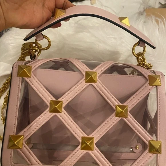 Valentino Garavani Roman Gold Stud Bag - Picture 3 of 13